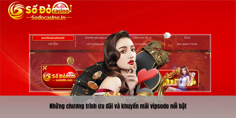 Những chương trình ưu đãi và khuyến mãi vipsodo nổi bật